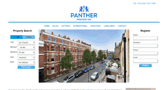 Desktop Screenshot of panther-international.com